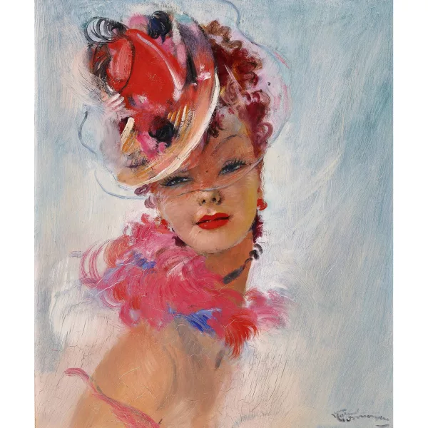 Jean-Gabriel Domergue — "Wanda L.".