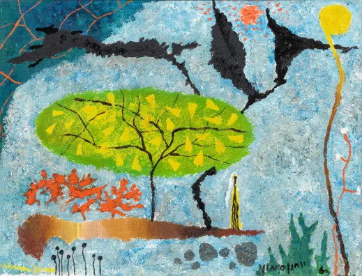 Yohanan Simon — Blossoming, 1963