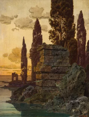 Ferdinand Knab — Ruine am Wasser