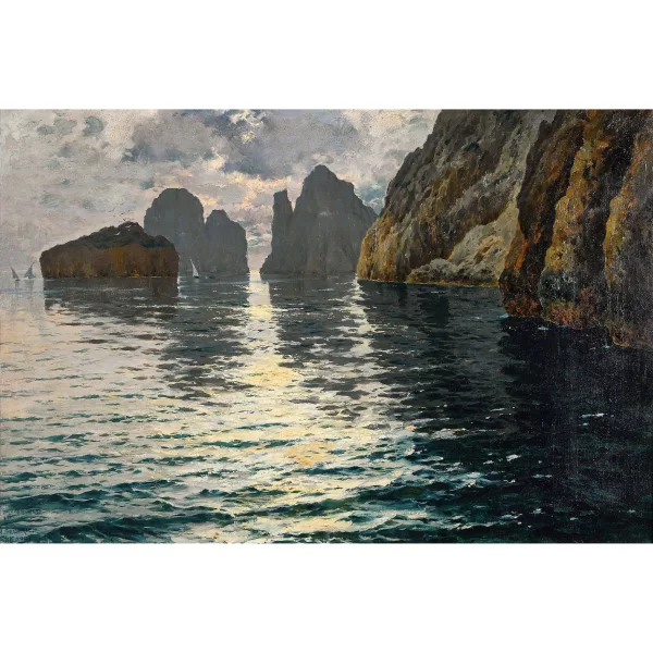 Michele Federico — Die Faraglioni-Felsen von Capri.