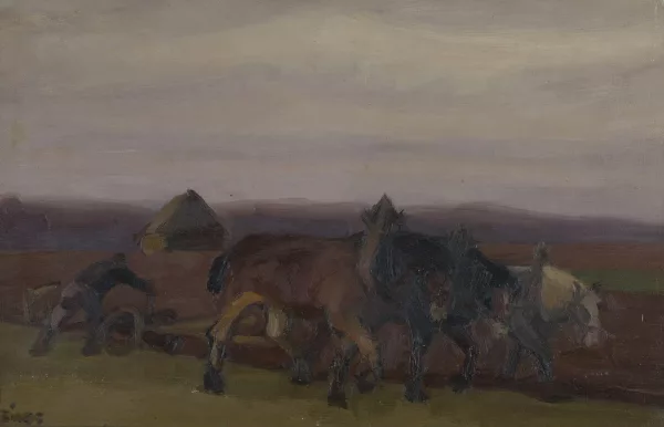 Jules-Émile Zingg — Chevaux de labour