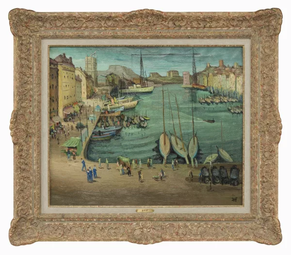 Marcel Dyf — Le port de Marseille
