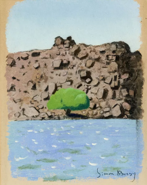 Simon Bussy — "Rochers et Mimosa"