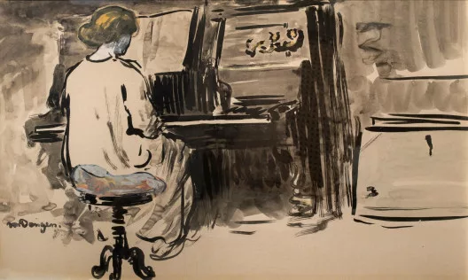 Kees van Dongen — La Pianiste, vers 1903