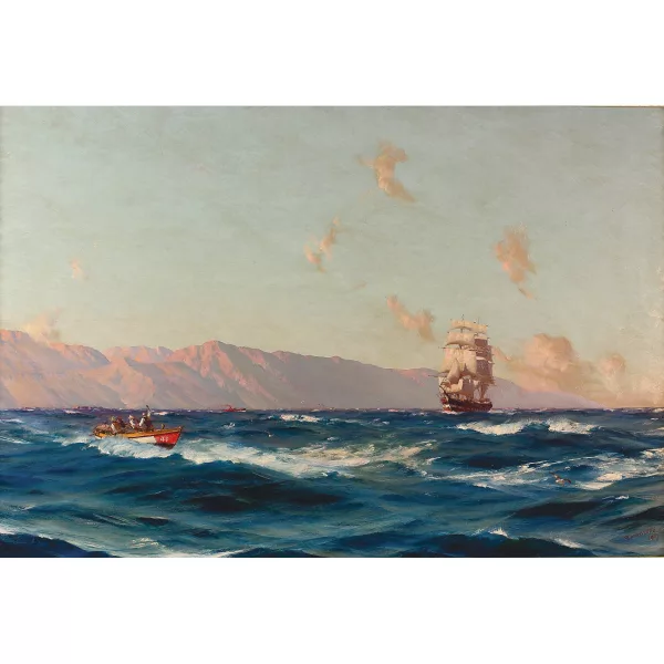 Thomas Somerscales — "Off Tarapaca".