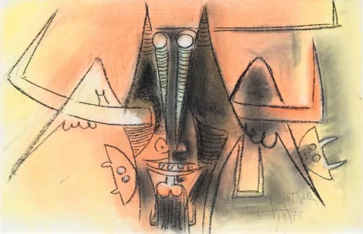 Wifredo Lam — Senza titolo, 1978