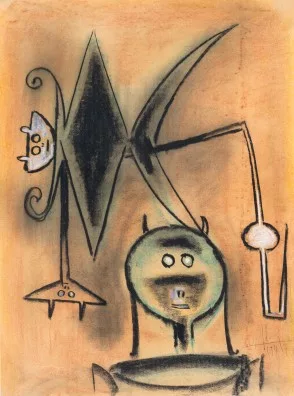 Wifredo Lam — Senza titolo, 1977