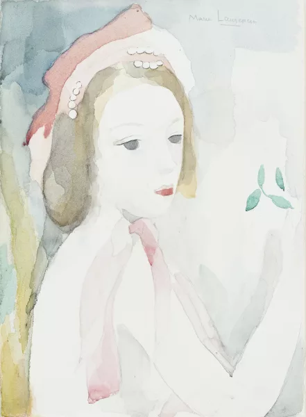 Marie Laurencin — Jeune femme,