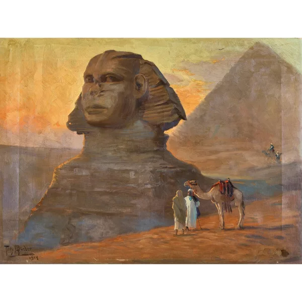 Tony Binder — Die grosse Sphynx von Gizeh.