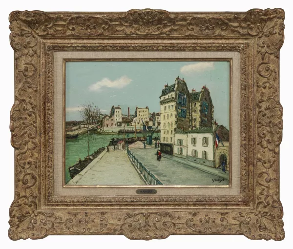 Alphonse Quizet — Canal de la Villette