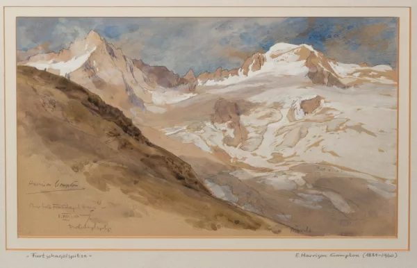 Edward Harrison Compton — Furtschagelspitze und Mösele vom Furtschagelhaus aus