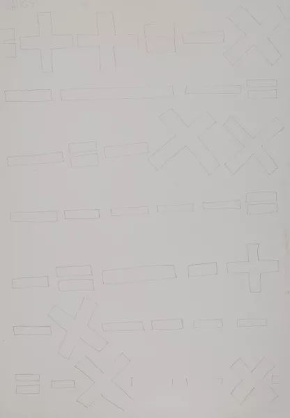 Herbert Zangs — Ohne Titel, 1979