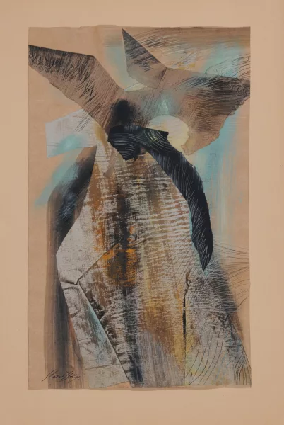 Ania Staritsky — 2 feuilles : Sans titre