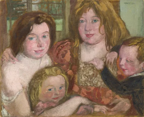 Maurice Denis — Les deux mères, 1900
