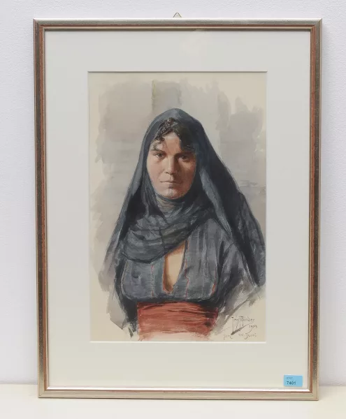 Tony Binder — Portrait de femme