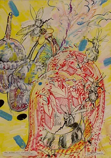 Christian Ludwig Attersee — Des Wahnsinns kleinste Meute, 1978