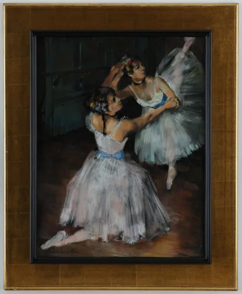 Pierre Letellier — Pierre Letellier (1928-2000), \\Deux danseuses\\,