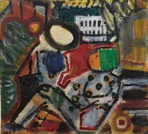 Ida Kerkovius — Komposition mit Haus