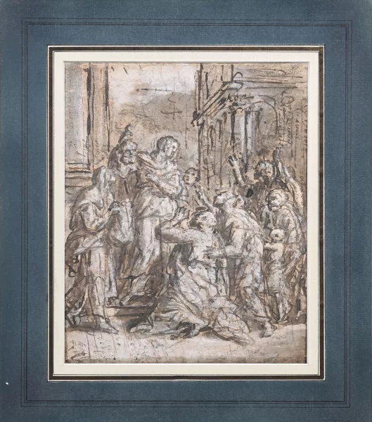 Étienne Parrocel — Judith montrant la tête d'Holopherne,