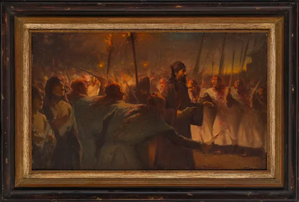 Fausto Zonaro — Etude pour "Le 10ème de Muharram"