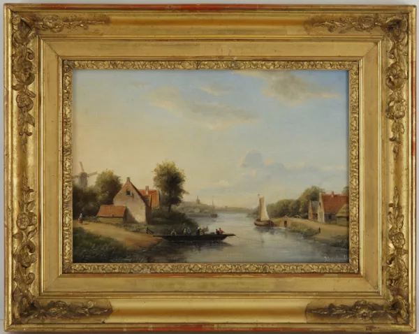 Jan Jacob Coenraad Spohler — Jacob Jan Coenraad Spohler (1837-1922), \Paysage