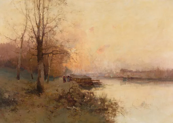 Eugène Galien — Am Ufer der Seine