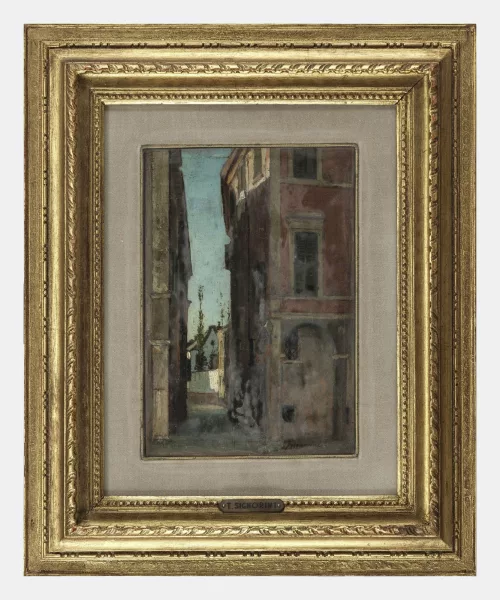 Telemaco Signorini — Una via di Sargana