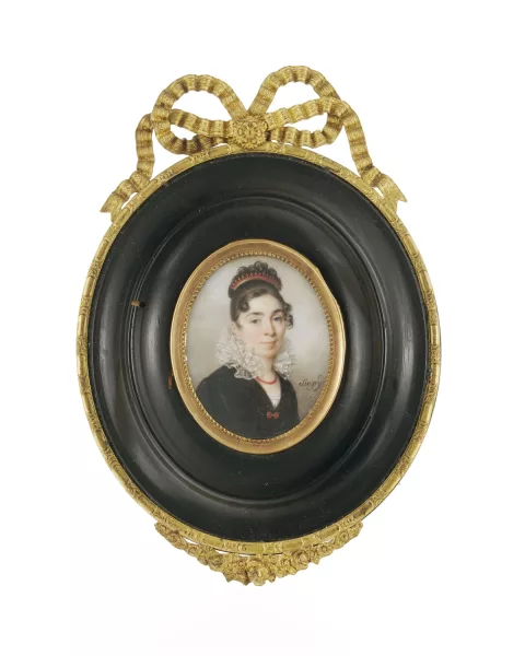 Jean-Baptiste Singry — Dame à la parure en corail
