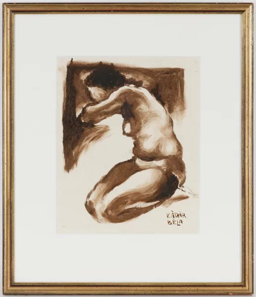 Béla Kádár — Weiblicher Akt