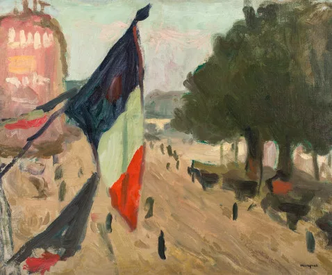 Albert Marquet — Le drapeau tricolore, vers 1902