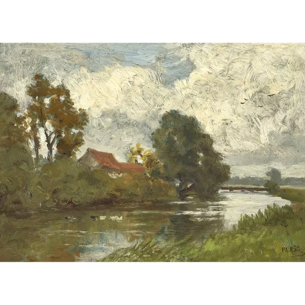 Philipp Röth — Sommerliche Flusslandschaft.