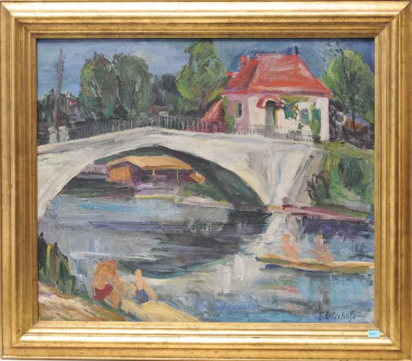 Fritz Zolnhofer — Sommer am Fluss