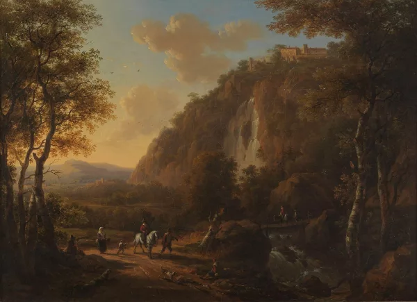 Victor de Grailly — La cascade de Tivoli
