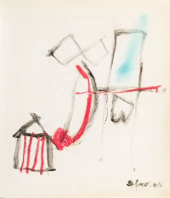 Afro Basaldella — Untitled, 1964