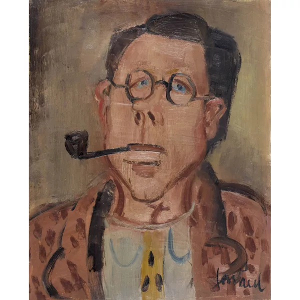 Eugène Paul — Portrait de Gen Paul par lui-même