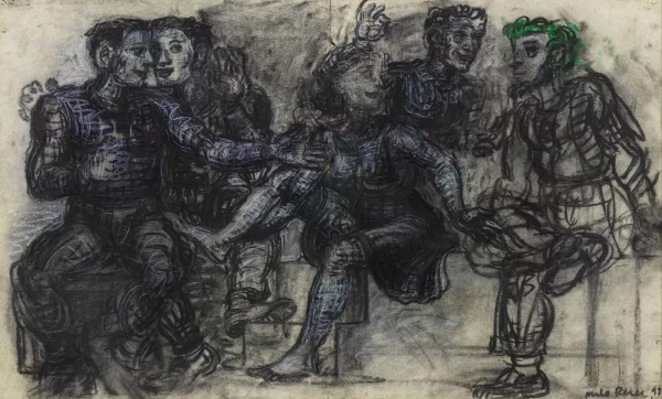 Milo Reice — The Prophète in discussion with his followers