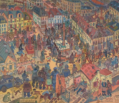 Edward Dwurnik — Wodzislaw, 1983