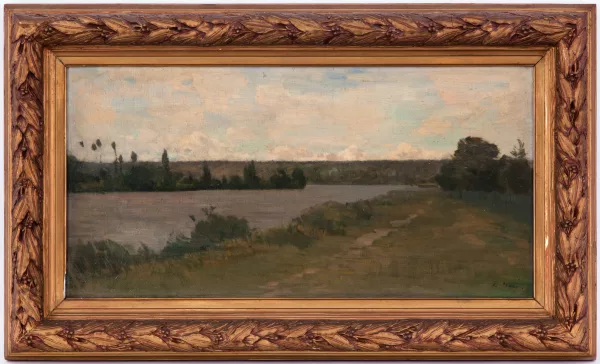 Eugène Clary — Paysage fluvial