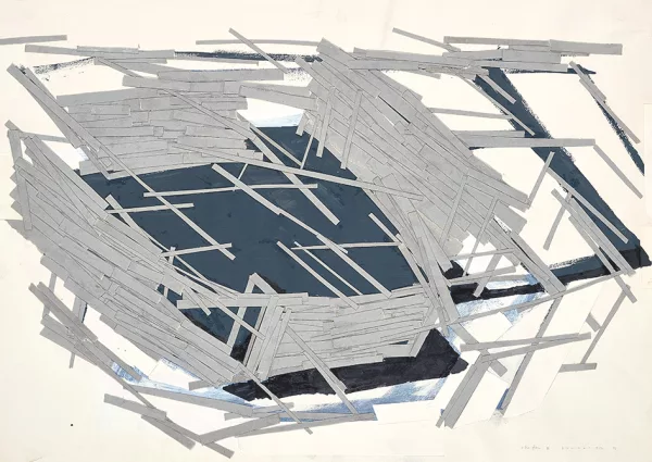 Tadashi Kawamata — Site Plan 2, 1991