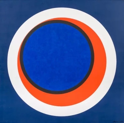 Geneviève Claisse — Blue H, 1969