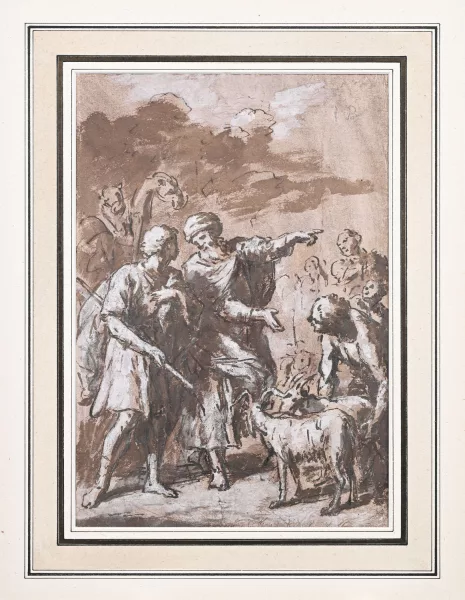 Étienne Parrocel — La rencontre de Laban et Joseph