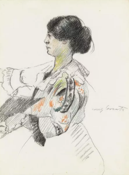 Lovis Corinth — Bildnis einer jungen Dame