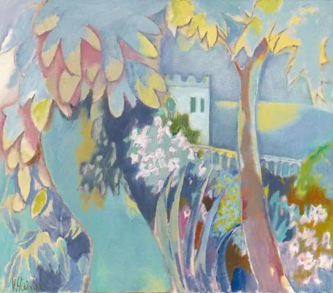 Heinrich Steiner — Paysage sur la Riviera
