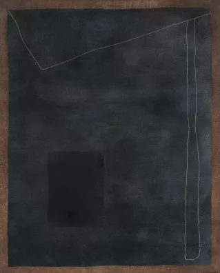 Giuseppe Santomaso — Élément noir, 1979