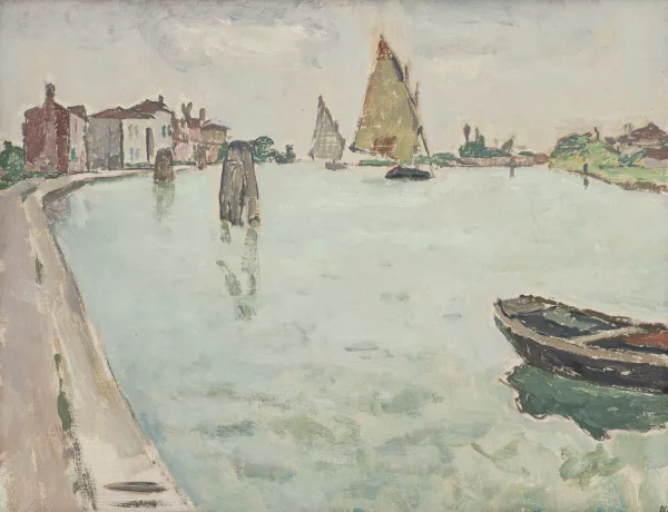 Mario Vellani Marchi — Scène de port