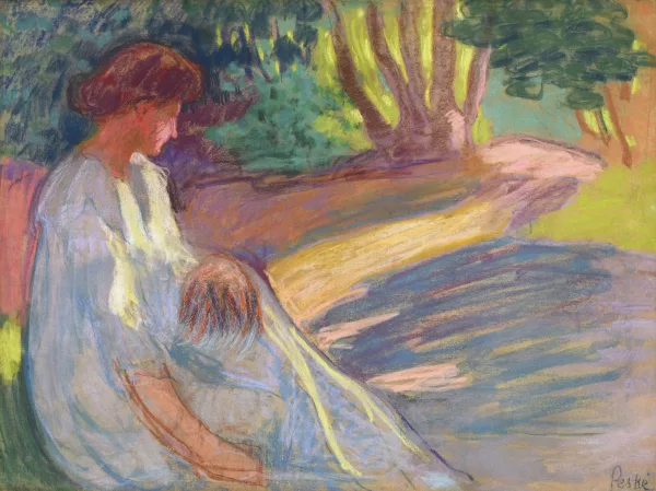Jean Peské — Maternité à la campagne"