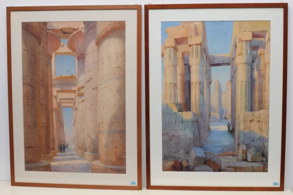 Tony Binder — Tempelhallen in Luxor