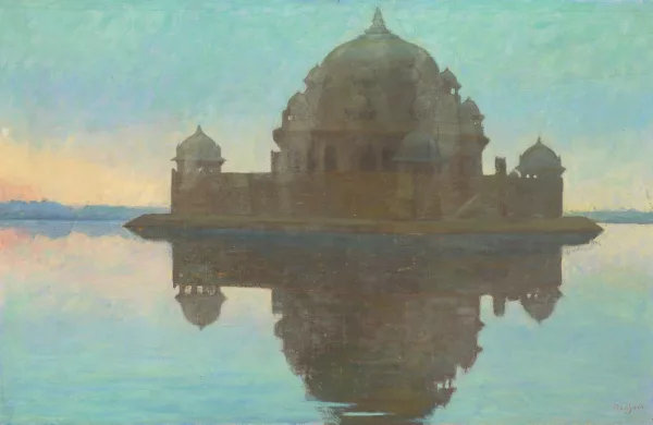 Axel Jarl — Grabmal des Sher Shah Suri bei Sasaram, Indien