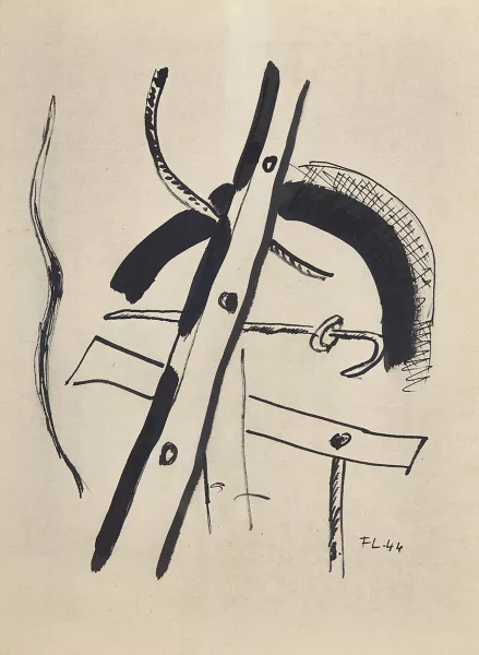Fernand Léger — Composition, 1944