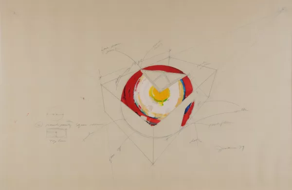 Richard Jackson — Drawing for daad-galerie, 1979